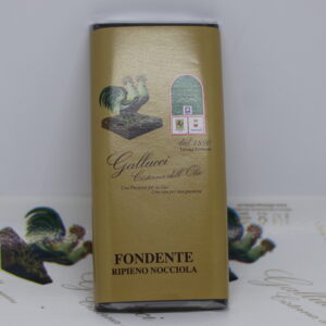 TAVOLETTA FONDENTE CON CREMA NOCCIOLA